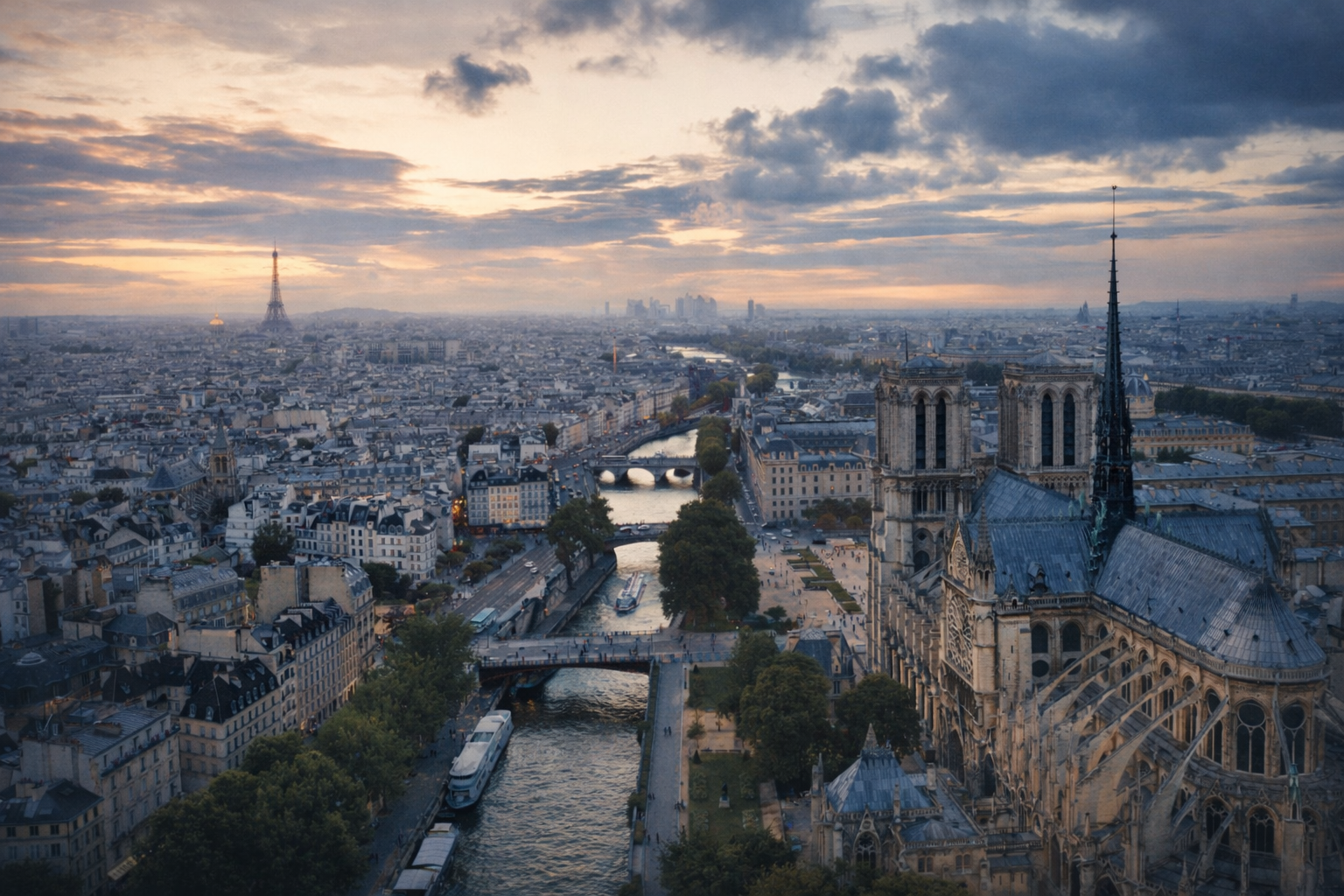 Croisière privée sur la Seine